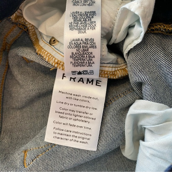 Frame Ali high rise cigarette jean - Picture 8 of 9